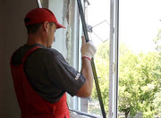 Замена стеклопакета на окне,  двери.